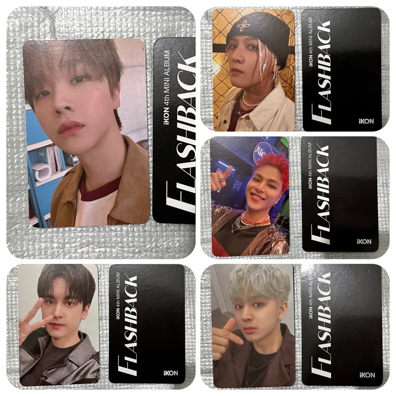 iKON FLASHBACK PC PHOTOCARD POB KTOWN4U