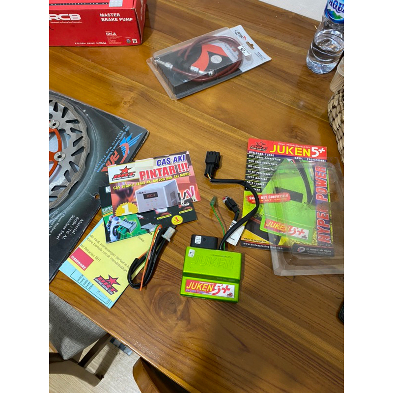 ECU BRT JUKEN 5+ MXKING V1 DAN SELANG REM KTC 92CM