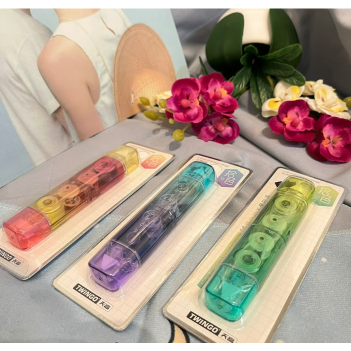 

CORRECTION TAPE TWINGGO 2 IN 1 TG-B8138 TIP EX KERING + LEM LUCU UNIK