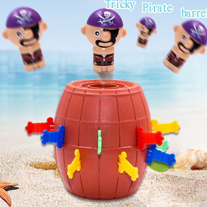 Mainan Anak Jumping Pirates / Toys Pitates Barrel / Bajak Laut Tusuk