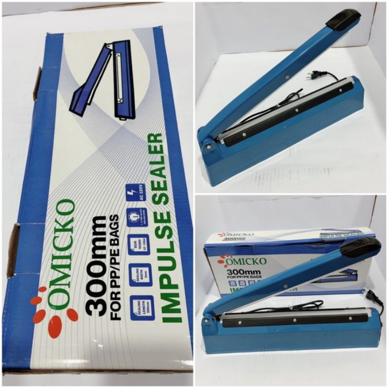 Alat Press Plastik Sealer Makanan Omicko 30 cm Impulse Sealer Omicko