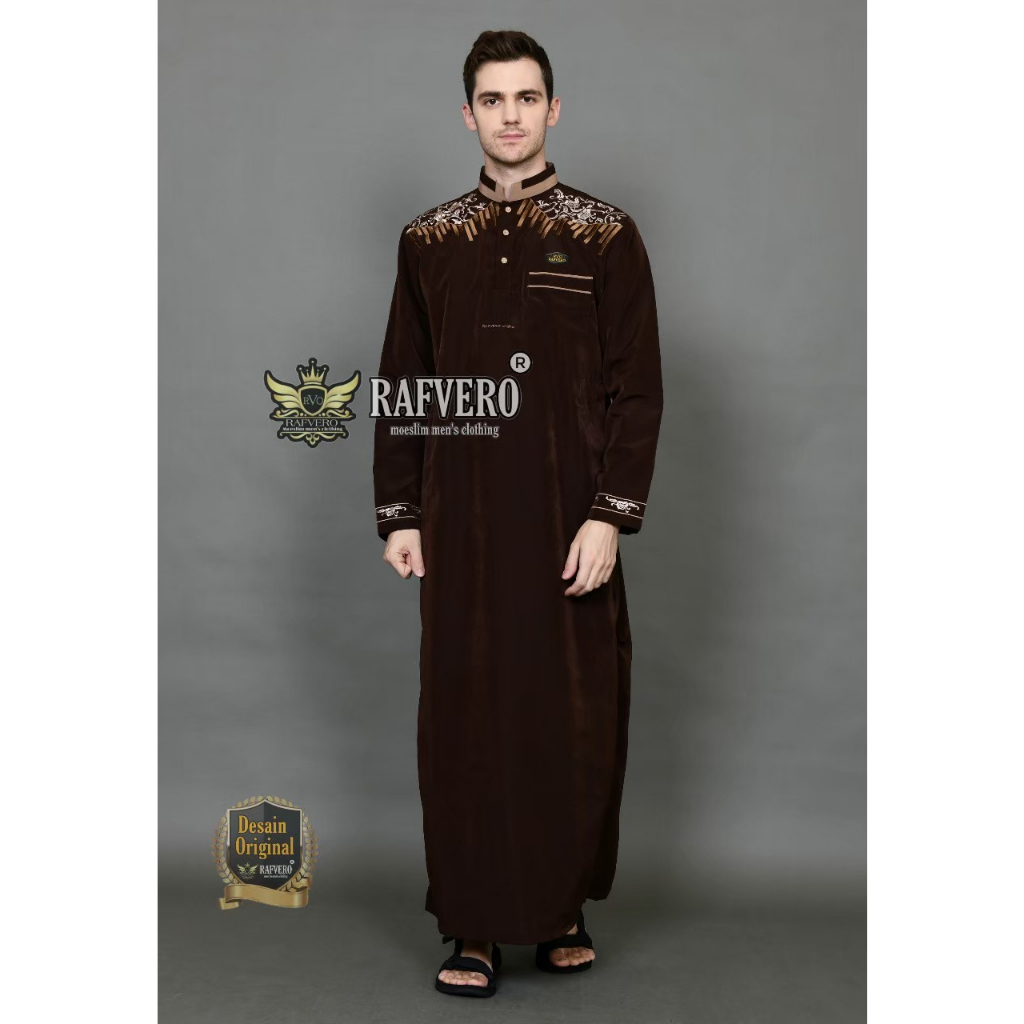 JUBAH PRIA MOTIF TERBARU EMBOS TERBARU MEWAH - GAMIS KOKO KURTA LAKI LAKI DEWASA UKURAN M L XL