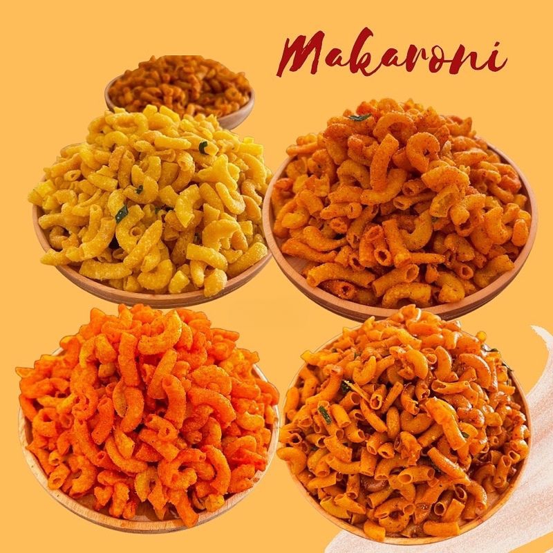 

makaroni 100gram ( makaroni pedas daun jeruk makaroni Pedas minyak makaroni original jeruk makaroni balado )