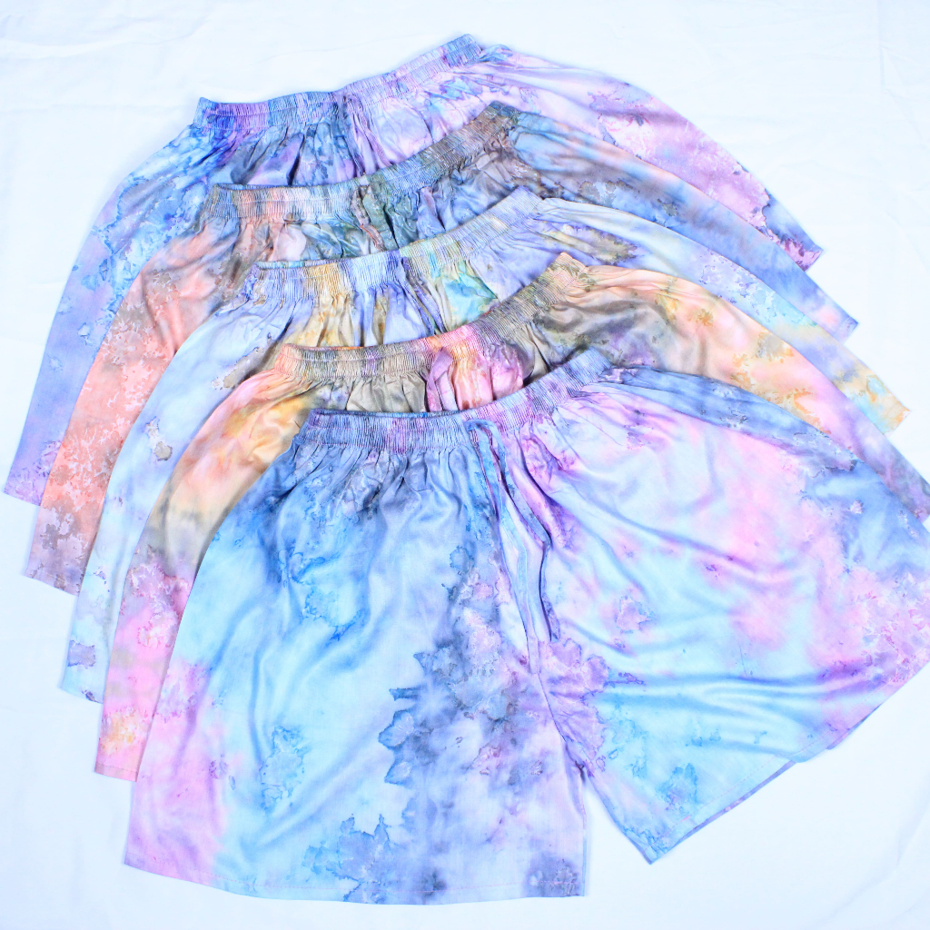 Hot Pants Wanita Celana Pendek Tiedye