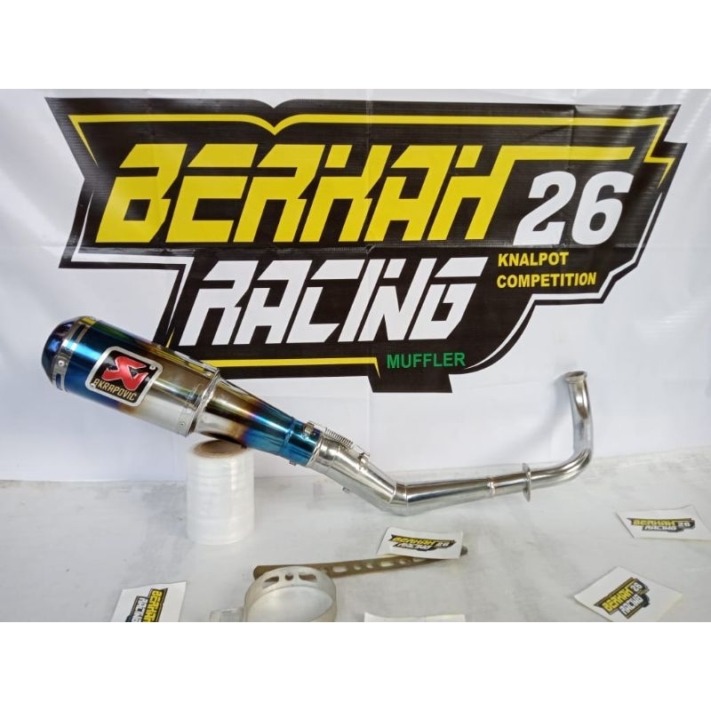 knalpot racing Akrapovic spin hayate skywave skydrive nex 1 nex 2 adrees