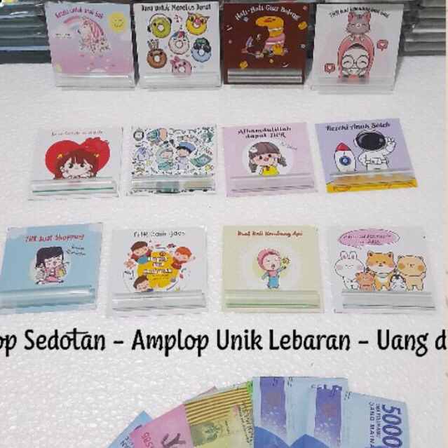 

12PCS AMPLOP LEBARAN SEDOTAN VIRAL