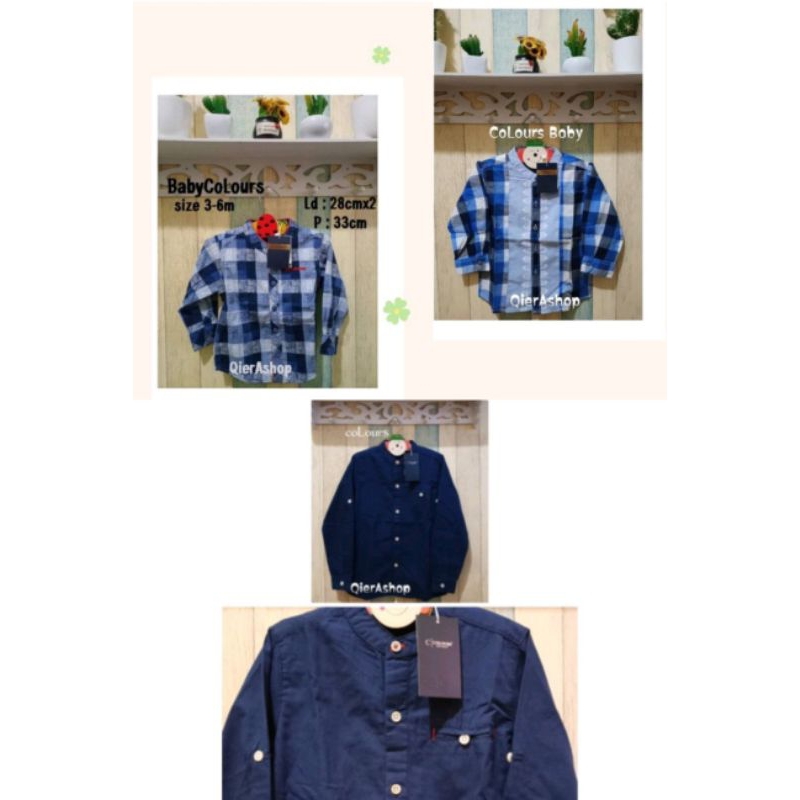 Kemeja kemko baby colours/babyDYL/colours in kids icon