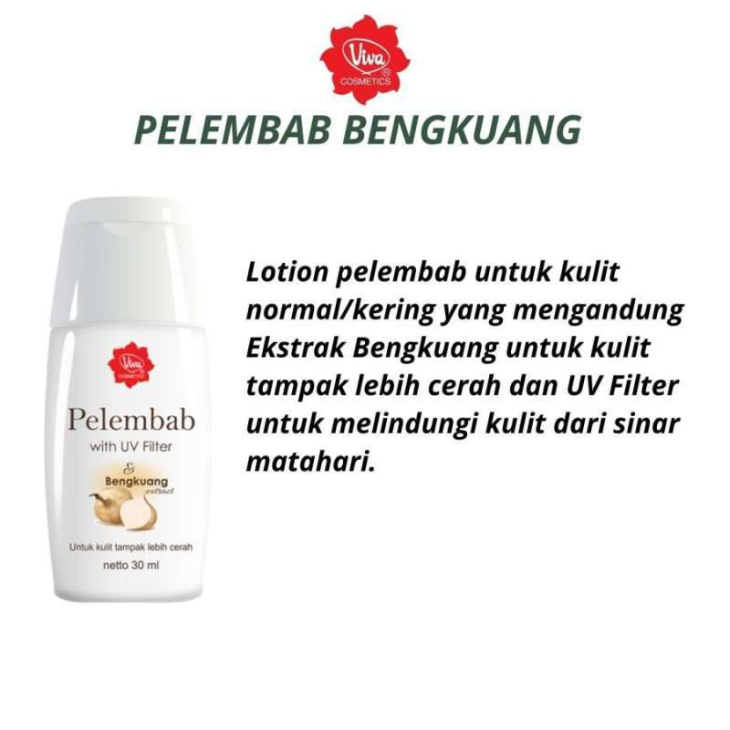 Viva Pelembab Bengkoang | Green Tea | Under Makeup - 30mL