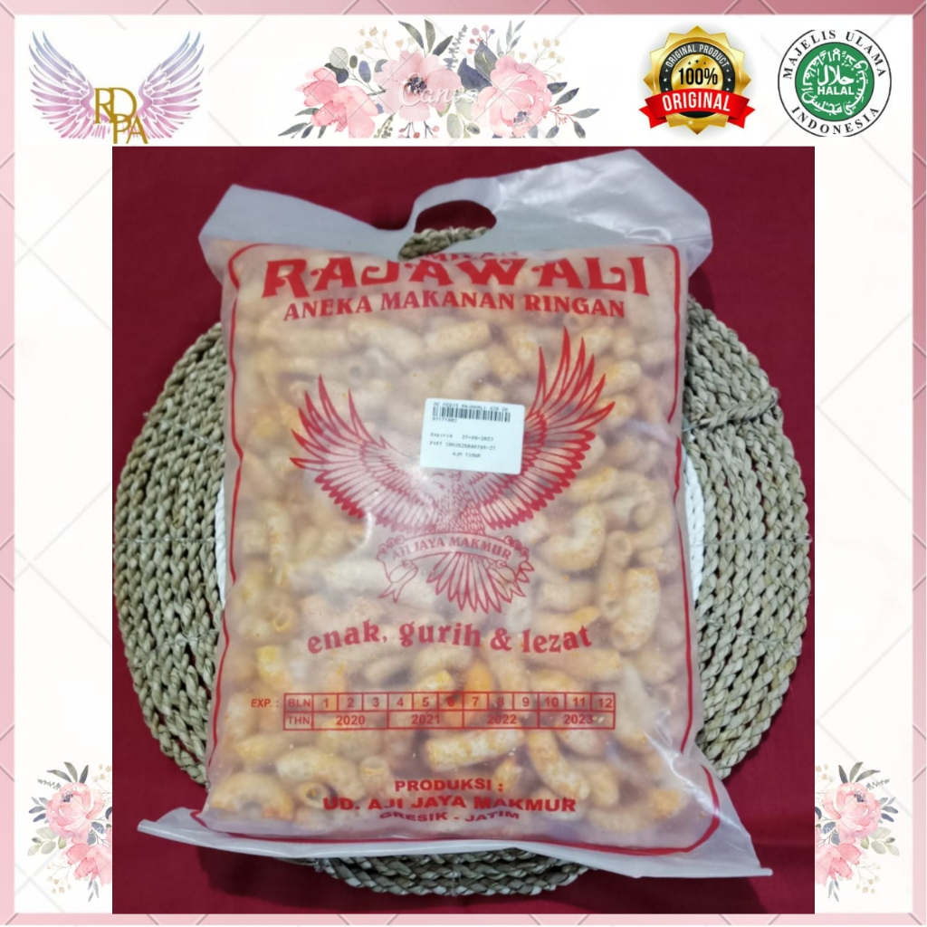 

Jajan Lebaran Makaroni Pedas Gurih 420 Gram. Kerupuk Makaroni Balado.Snack Kiloan