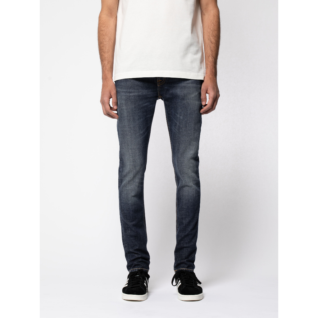 Nudie Jeans Skinny Lin Aged Indigo