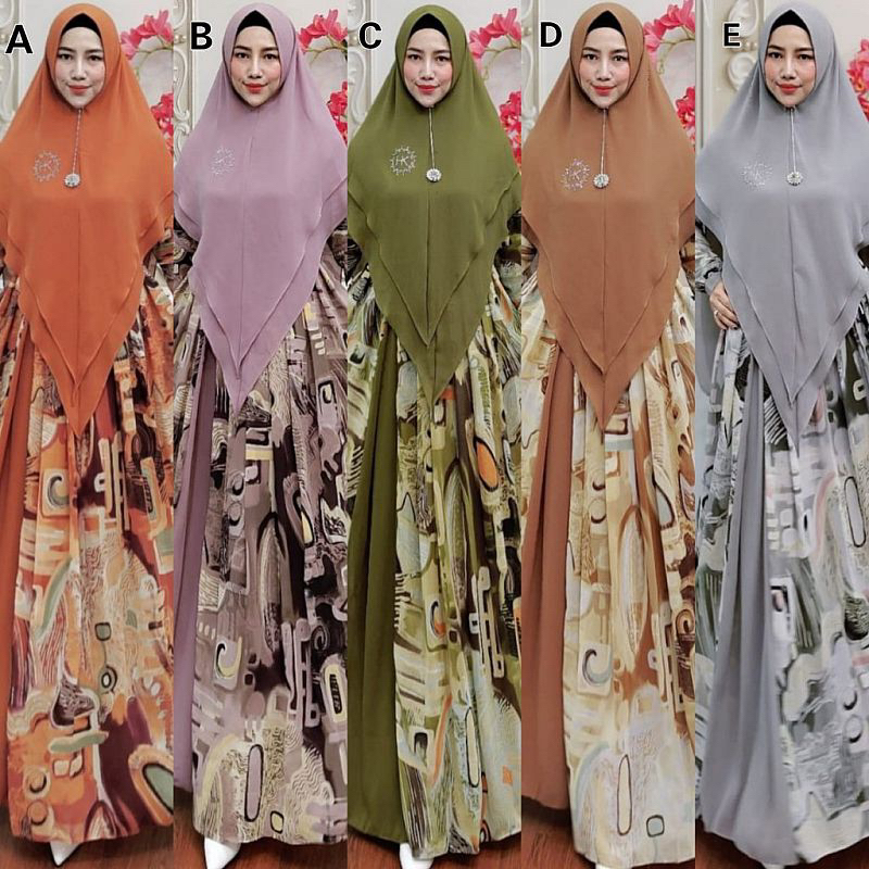 SORAYA SYAR'I BY_VIENDRA/ DELISA EID SYARI SERIES PART 2 BY HK (PO 8 APRIL)