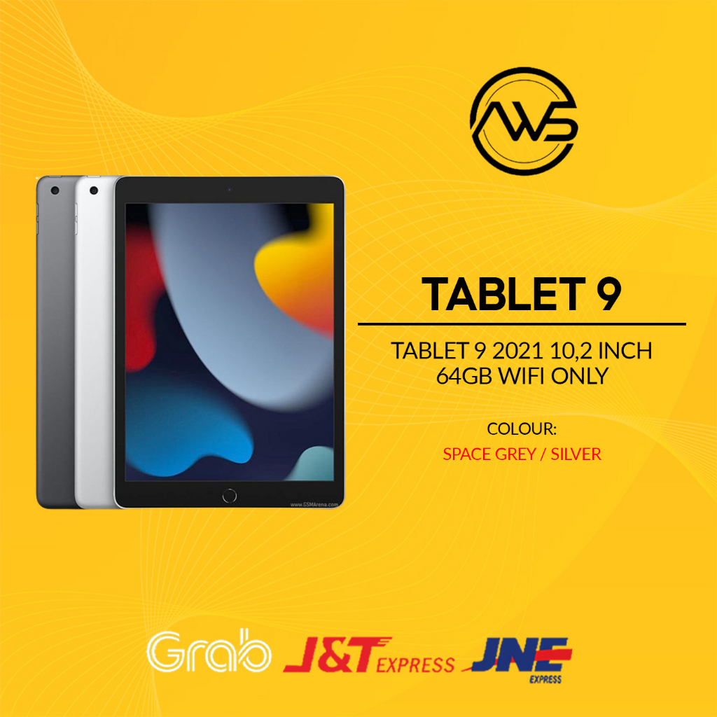 Tablet 9 / 9th Gen 2021 10.2 Inch 64GB  256GB Wifi only