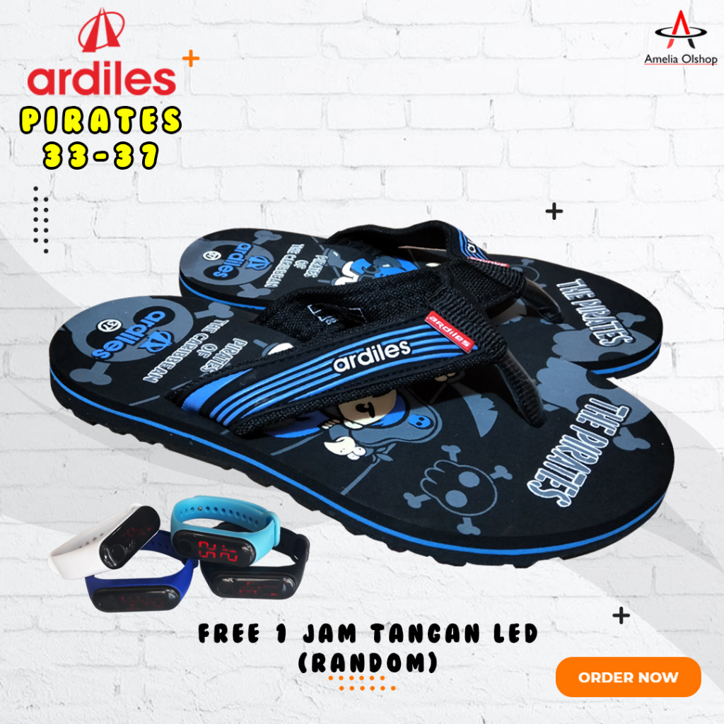 GRATIS JAM TANGAN BELI Sandal Anak ARDILES Speed F1 28-37 / Amelia Olshop / Sandal Anak Laki-laki / 