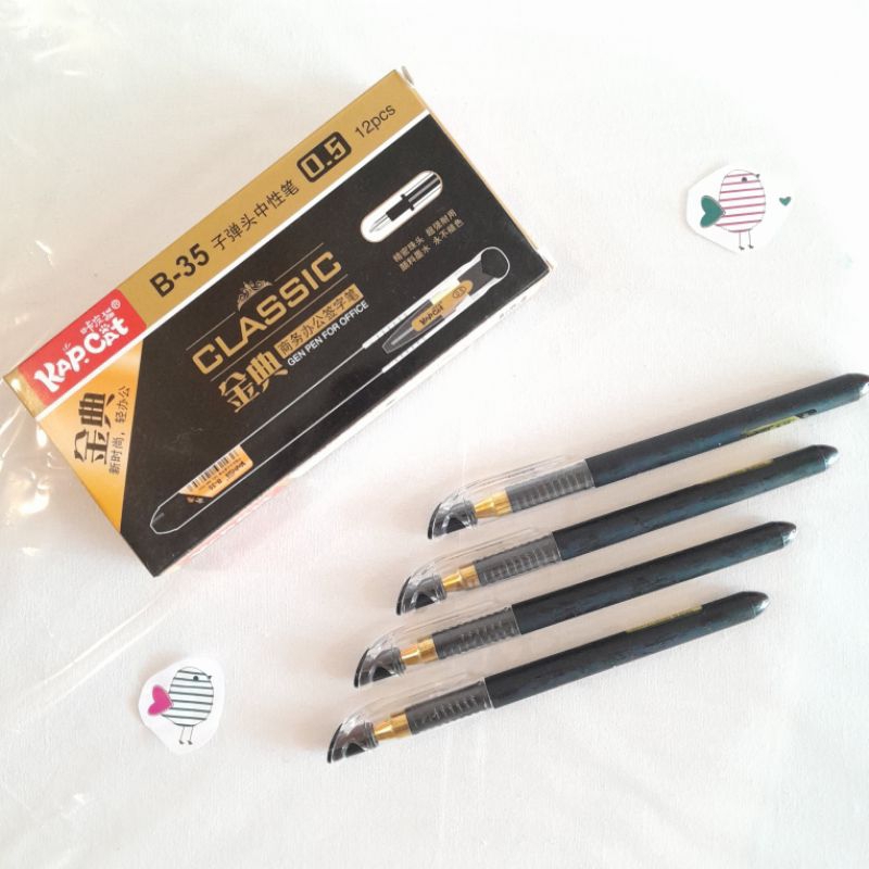 

bolpoin pulpen gel classic B 35 0,5 per pcs