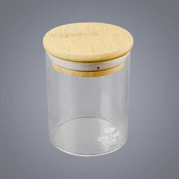 Toples Kaca Stoples Bumbu Kacang Borosilicate Glass Jar Keler Gelas