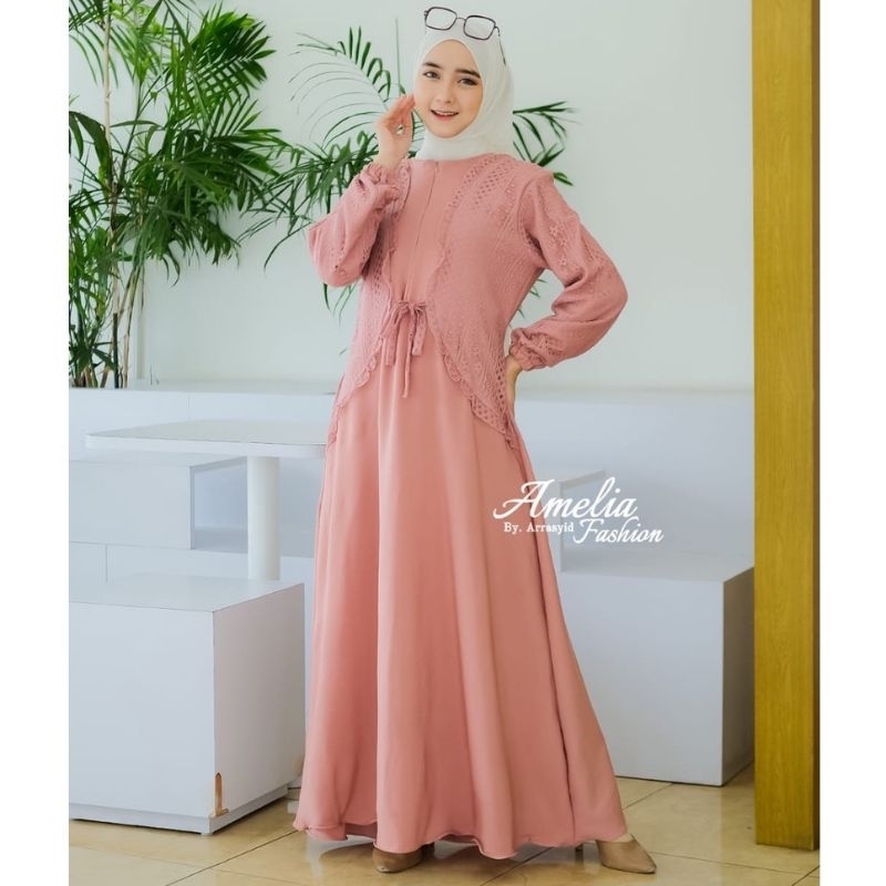 GAMIS WANITA TERBARU 2023||GAMIS WANITA KEKINIAN ORIGINAL MEWAH||GAMIS LEBARAN 2023 MODEL GAMIS TERB