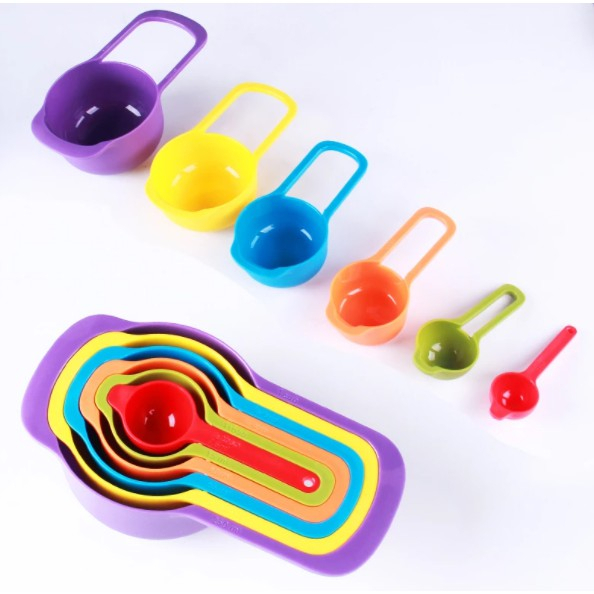 SGM Measuring Spoon 6in1 Set Cup Sendok Takar Ukur BPA-Free