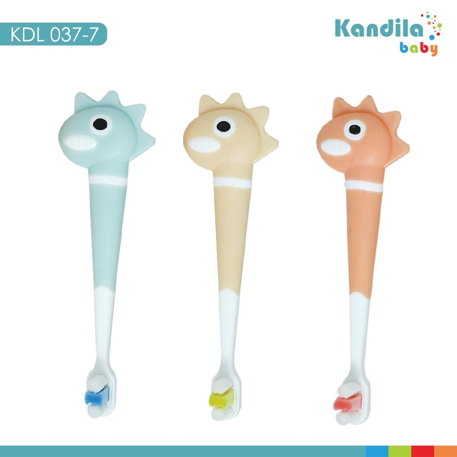 Kandila Baby Dinosaur Toothbrush KDL 037-7 / Sikat Gigi Anak