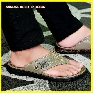 SANDAL KULIT PRIA DAVIS 05 SANDAL SELOP PRIA SANDAL PRIA KULIT SANDAL KASUAL PRIA