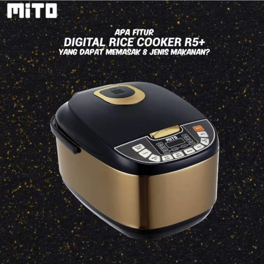 Mito Rice Cooker 8 in 1 R5 Plus R5+ Rice Cooker Digital