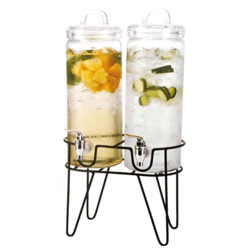 Informa beverage dispenser aesthetic dengan rak / free packing kayu