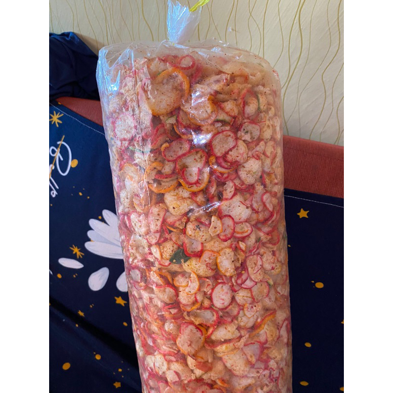 

Krupuk seblak Pedas (500g, 1kg)