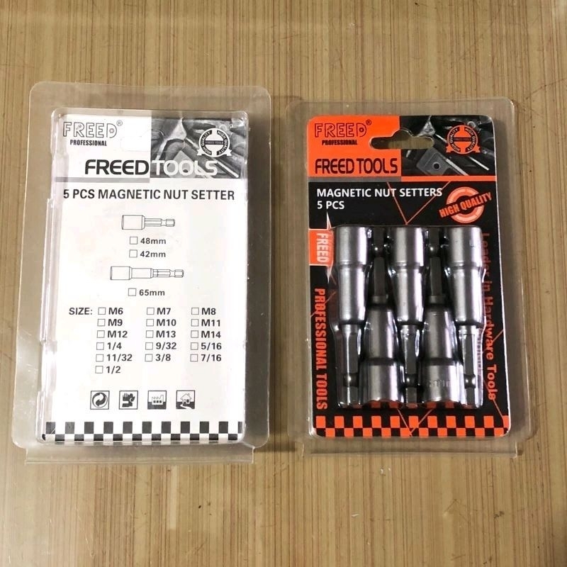 sock roofing freed 65mm/ mata magnetic nut setter 5pcs/ mata sock roofing murah