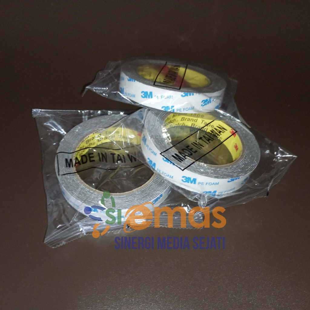 

Doubletape Foam | Doublefoam 3 M | Double Tape 3m Pe Foam | Solasi BB Busa 23mm X 4.5 M