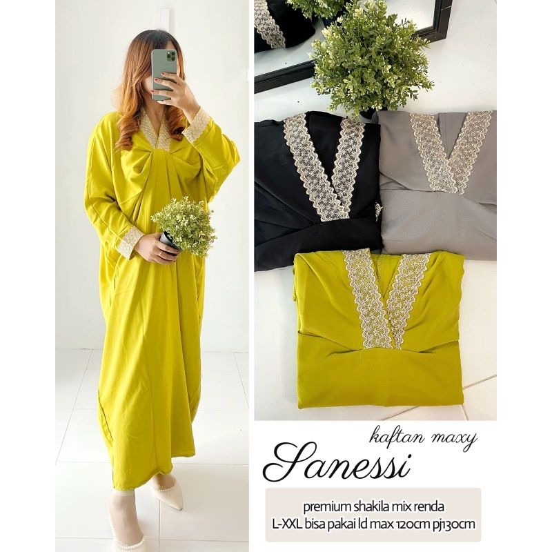 GLENCA(SANESSI) KAFTAN WANITA/MAXY WANITA MEWAH