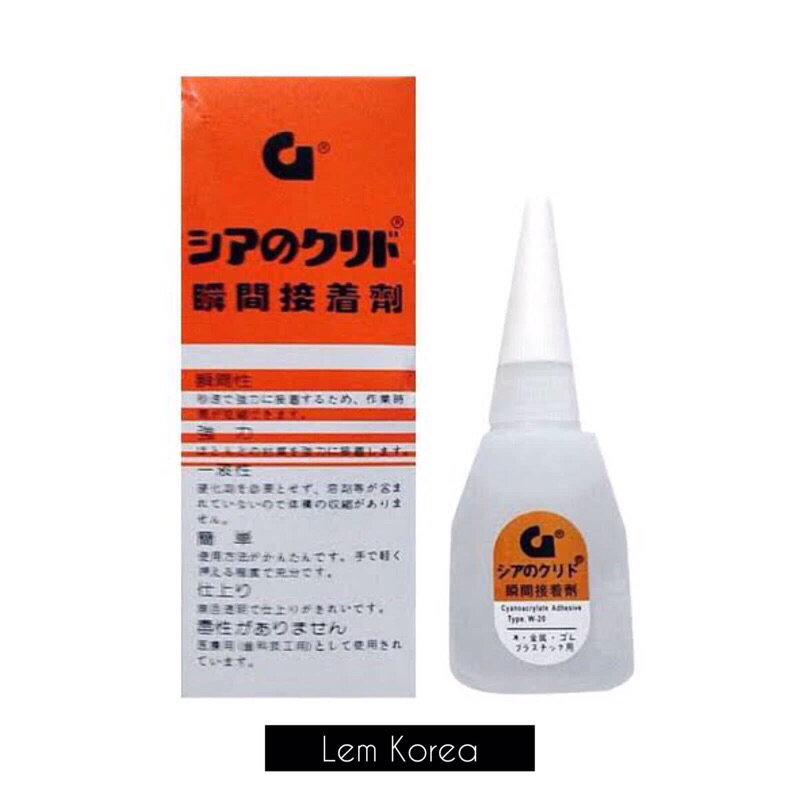 

Lem G Korea Kualitas Super - Perekat Power Glue Cair