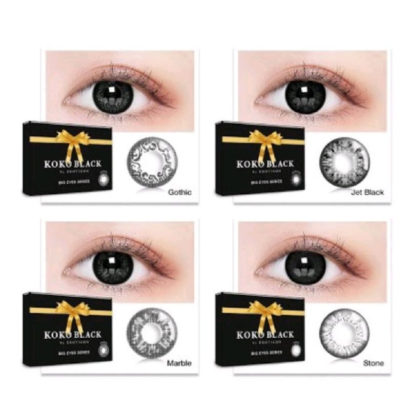 Koko Black Softlens Warna