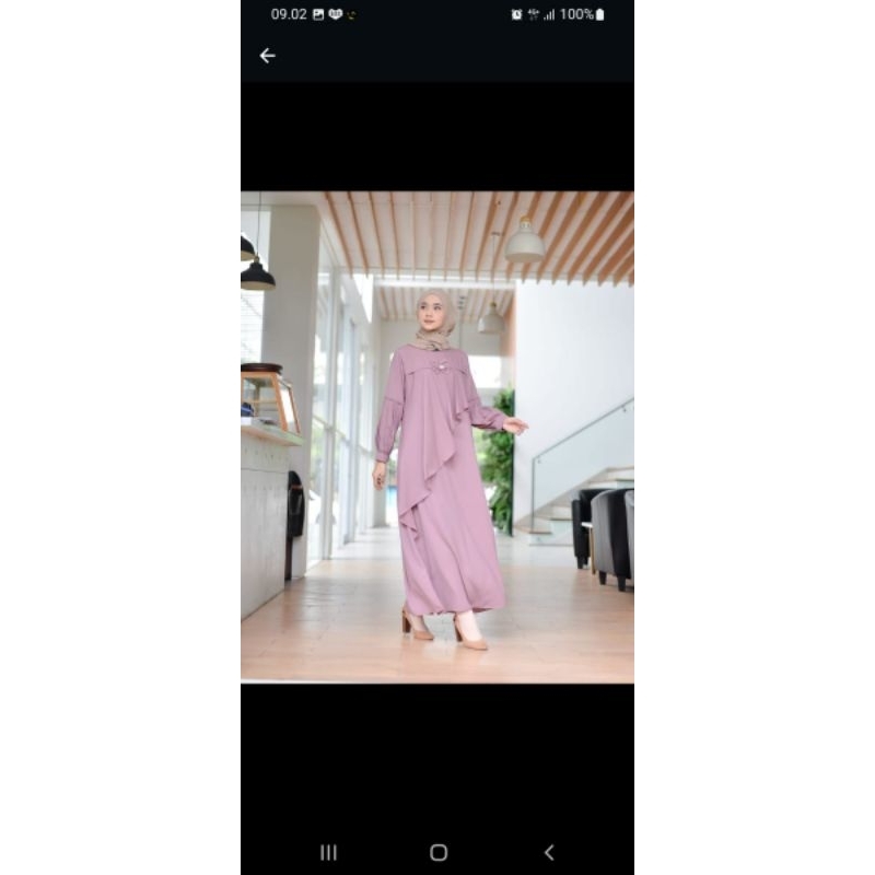 gamis moscrepe premium