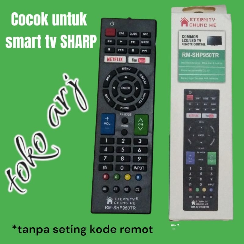 REMOT SHARP AQUOS SMART TV LC-32SA4500I