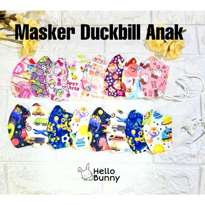 Masker Duckbill Anak 9 bln - 3 tahun