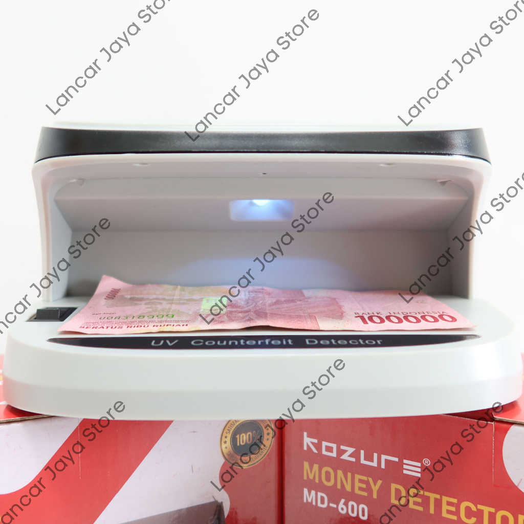 Money Detector Kozure MD-600 Lampu UV Deteksi Uang Palsu Kozure MD600