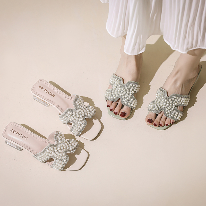 Sandal Flatshoes Pearl Sansal Wanita 5366 (35 - 39)