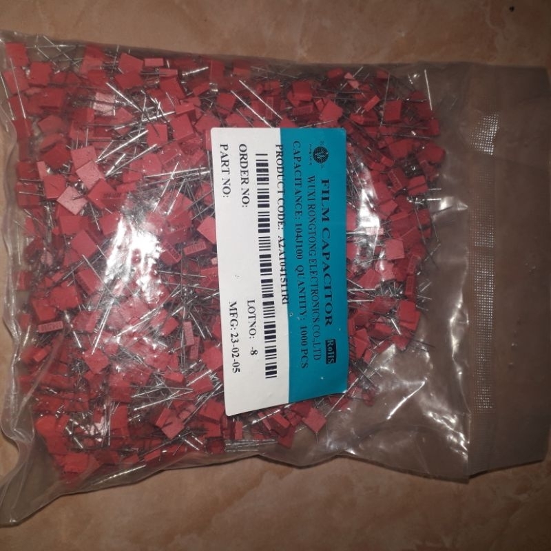 10x capasitor 104 mkm