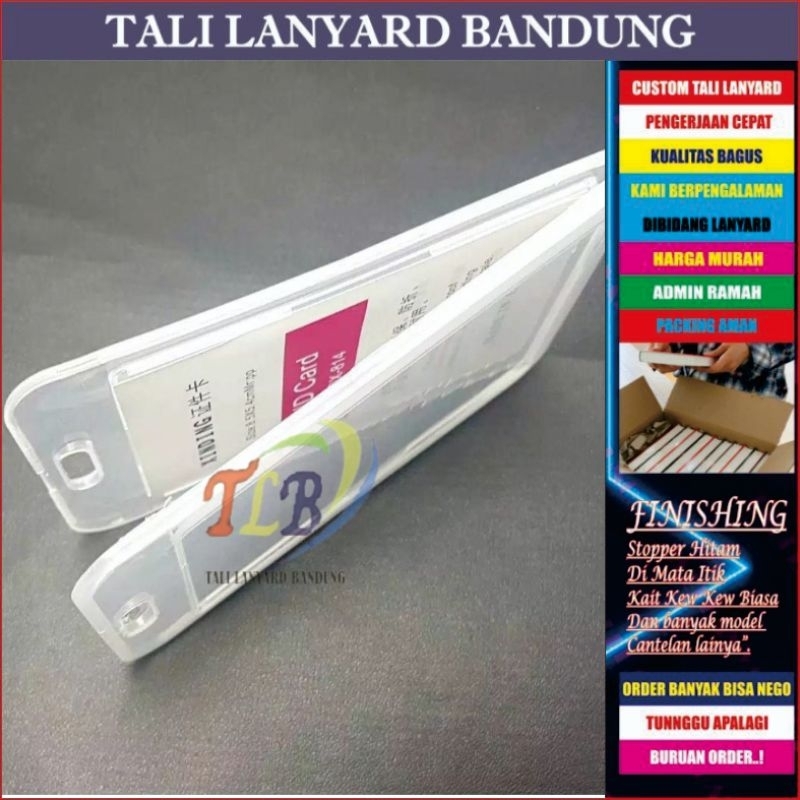 

FRAME BOX / card holder transparan box / casing idcard / frame kartu id card