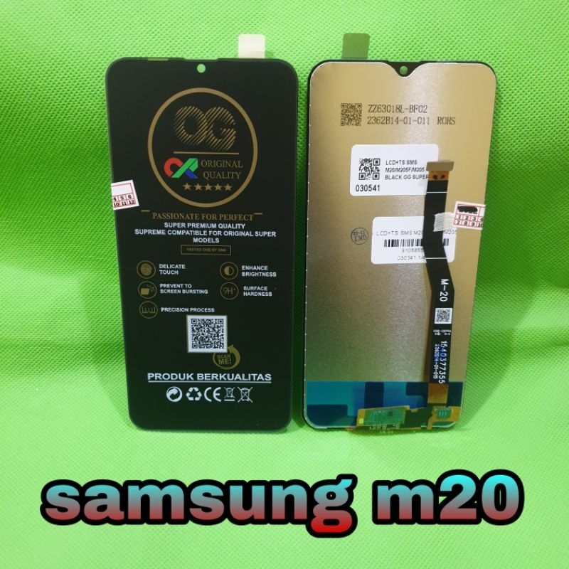 lcd ts touchscreen samsung m20 / m205