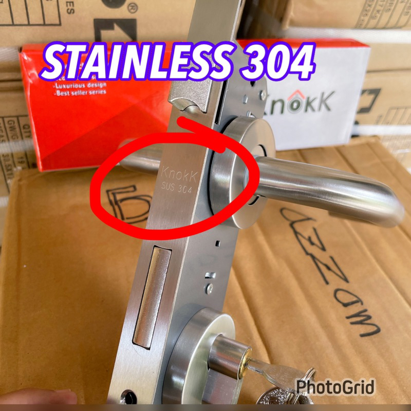 Pket promo kunci pintu Hitam Sus 304/ kunci pisah/rosete/kunci pintu model pisah sus 304/ KUNCI HANDLE KUNCI PINTU BESAR ROSES STAINLESS 304/kunci hotel komplit,kunci pintu stanlis