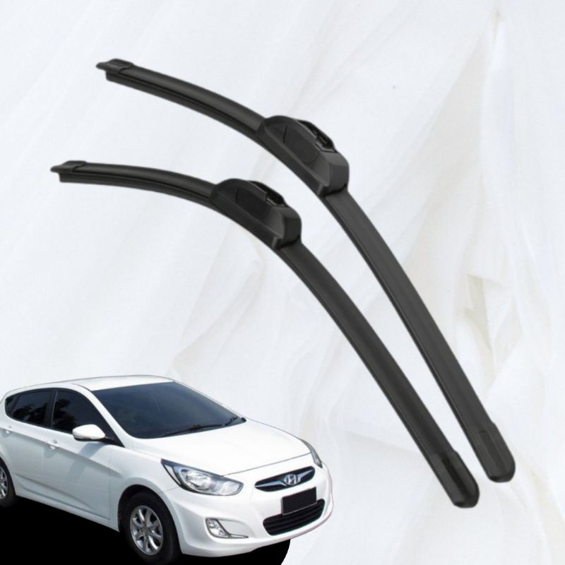 Wiper Depan Frameless Full Karet HYUNDAI AVEGA uk. 20&quot; - 18&quot;