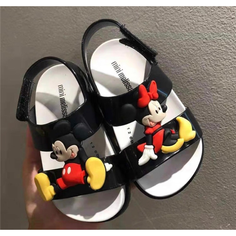 sandal anak minni mel micky mouse