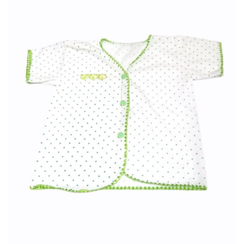 3 PCS Baju Pendek Polkadot Bayi New Born