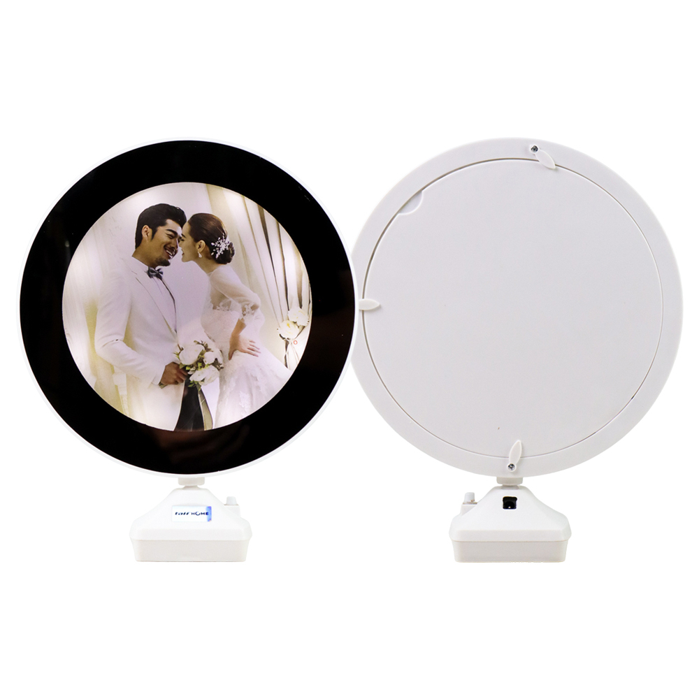 TaffHOME Cermin Magic Mirror dengan Photo Frame - A1240 - White