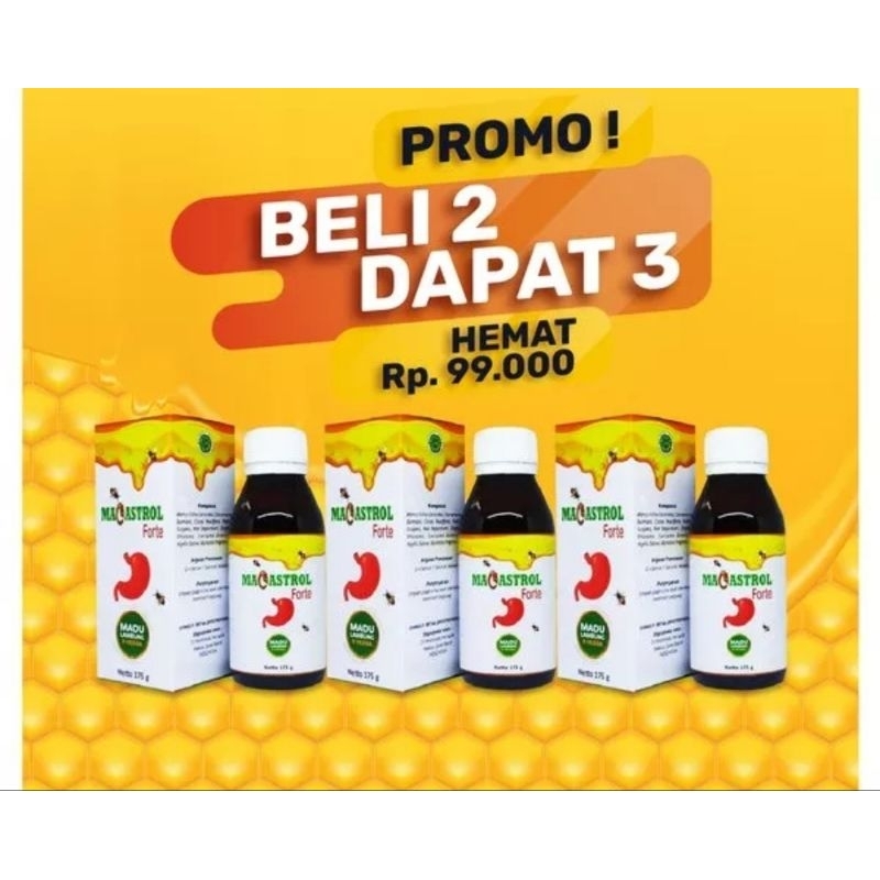 Beli 2 gratis 1 Madu Herbal Magastrol Forte Madu Herbal Lambung Magastrol Obat Maag Herbal Madu Lamb