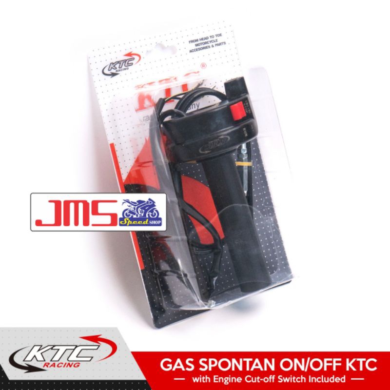 gas spontan ktc racing original on/off semua motor rxking mx king ninja r ninja rr mio sporty mio soul beat karbu vega r jupiter z glpro mega pro satria f150 fi cbr150