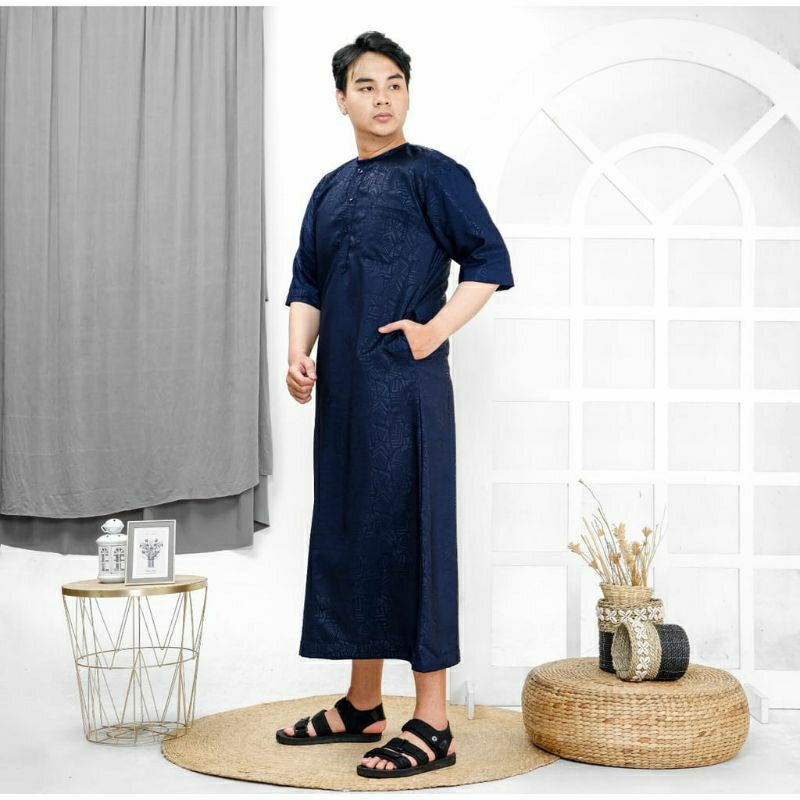 HOT PRODUCT NEW GAMIS PRIA PREMIUM MOTIF EMBOS TERBARU/GAMIS PRIA PREMIUM/KURTA PRIA EMBOS/JUBAH