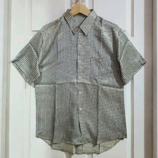 Kemeja Pria Satin Free Size
