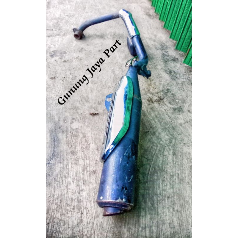 KNALPOT ORI BAJAJ PULSAR 180 UG2/PULSAR UG3/PULSAR UG4 ORIGINAL CABUTAN SECOND