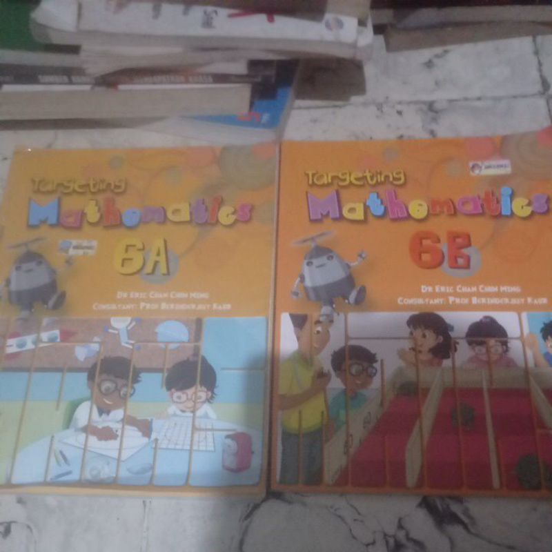 Buku Targeting mathematics 6A-6B sd